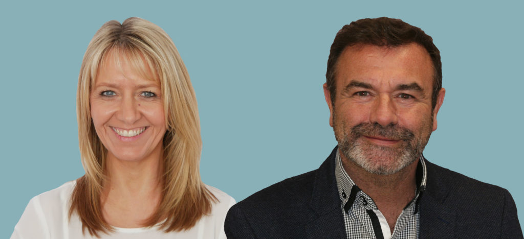 Lisa McLoughlin and Matt Hudson